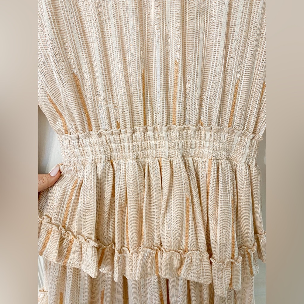 Misa Revolve Katia Dress in Blush Stripe - Picture 8 of 12